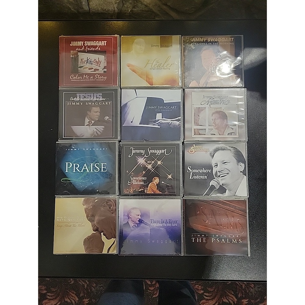 Christian Gospel Worship 12 CD Lot Jimmy Swaggart New Sealed (11) Praise Holy